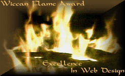 Wiccan Flame Award